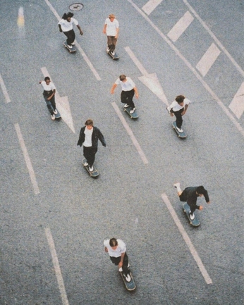 A cover of "Skateboarding" cluster. The owner is matthewcpaul. The cluster consists of 18 elements.