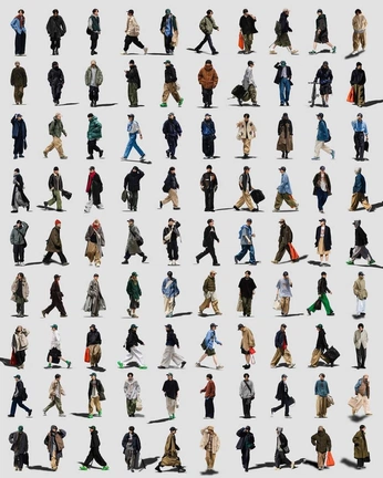 A cover of "雜誌排版" cluster. The owner is dukeofru. The cluster consists of 77 elements.