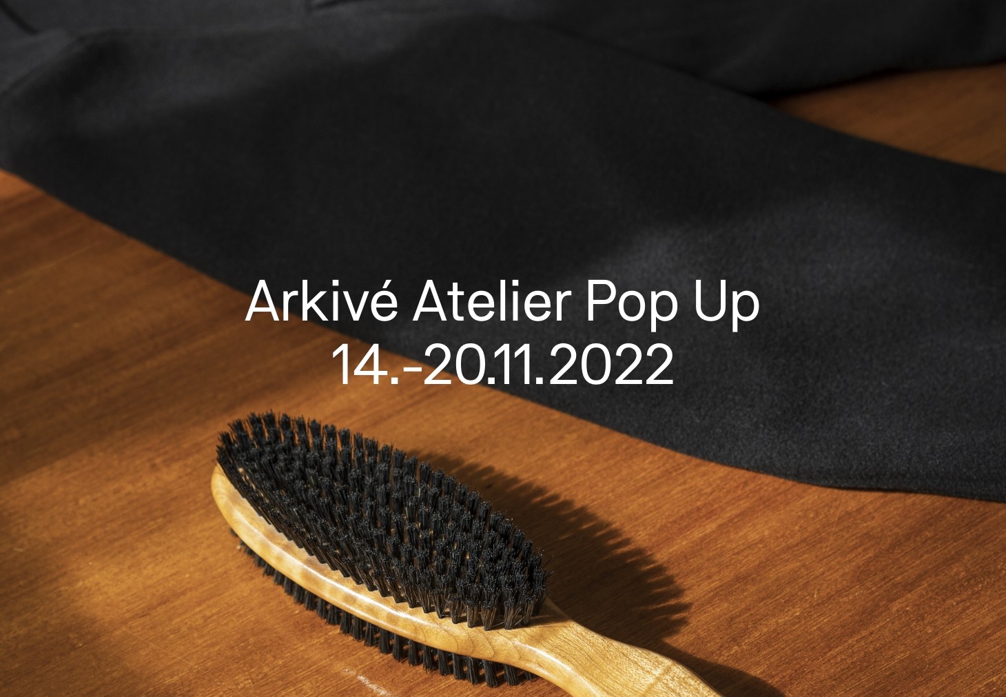 The Arkivé Atelier Pop Up event in November 2022.