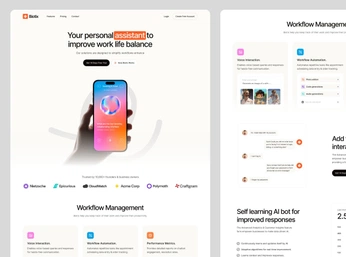 A cover of "Landing Page" cluster. The owner is pablologar. The cluster consists of 1 element.