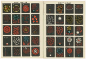 illustration of Japanese firework