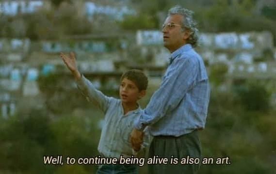 Film still from And Life Goes On (1992), directed by Abbas Kiarostami.