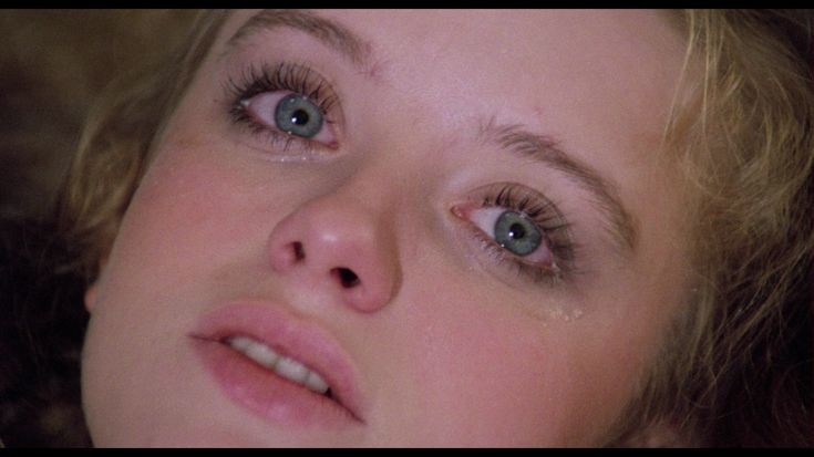 A still of actor Annie Belle in Ruggero Deodato's 1980 film House on the Edge of the Park.