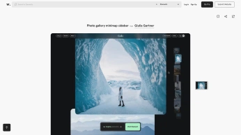 A cover of "Web Experiences" cluster. The owner is nandi. The cluster consists of 22 elements.