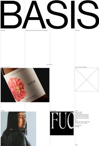 A cover of "graphic inspo" cluster. The owner is maggiemeister. The cluster consists of 7 elements.