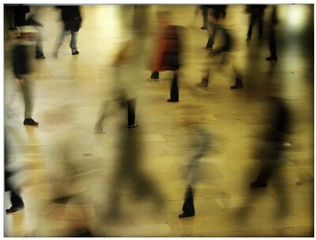 A cover of "people stories | u m i" cluster. The owner is laurenp. The cluster consists of 4 elements.