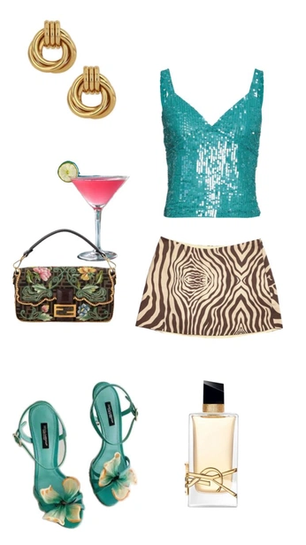 A cover of "nyc outfits" cluster. The owner is beccadenise. The cluster consists of 7 elements.