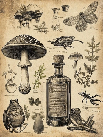 A cover of "drawing" cluster. The owner is marghe.fly. The cluster consists of 2 elements.