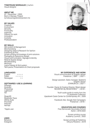 A cover of "Cool resume" cluster. The owner is poonyapatsr. The cluster consists of 1 element.