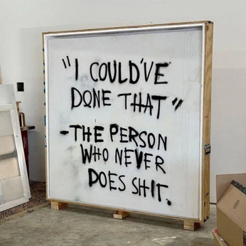 A cover of "sticker quotes inspo" cluster. The owner is larosie. The cluster consists of 9 elements.