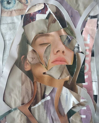 A cover of "Magazine collage" cluster. The owner is noelleyasmijn. The cluster consists of 5 elements.