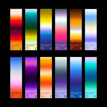 A cover of "Gradient" cluster. The owner is jatin. The cluster consists of 12 elements.