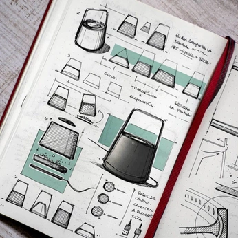 A cover of "Sketches" cluster. The owner is iishho. The cluster consists of 4 elements.