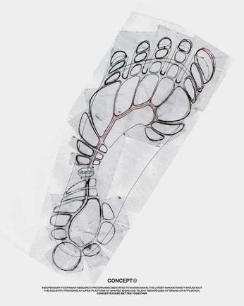 A cover of "FOOTWEAR DESIGN" cluster. The owner is go.dzn. The cluster consists of 1 element.