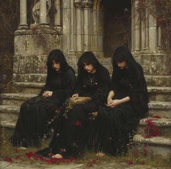 A cover of "melancholy-NABA PROJECT" cluster. The owner is hannah.alex4nder. The cluster consists of 7 elements.