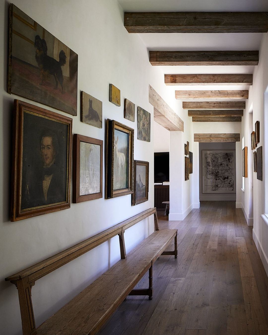 An Instagram  post added by lorenkreiss on Sep 06, 2023. The author is @clementsdesign. May present: interior design, christopher wool, sasha bikoff, clements design, design.