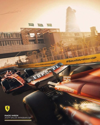 A cover of "Ferrari Graphics" cluster. The owner is aste.ri. The cluster consists of 9 elements.