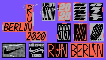 A cover of "running stickers" cluster. The owner is elenainch. The cluster consists of 35 elements.