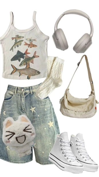 A cover of "Clothing" cluster. The owner is marcelineb. The cluster consists of 10 elements.