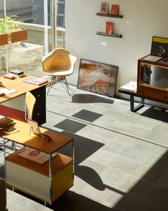 A cover of "Interior" cluster. The owner is madisont. The cluster description is "Furniture, home". The cluster consists of 20 elements.