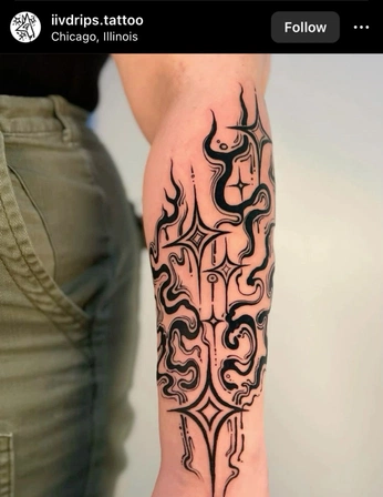 A cover of "Tattoo" cluster. The owner is mattcuyler. The cluster consists of 5 elements.