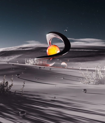 A cover of "futuristic landscape" cluster. The owner is sanjanadang. The cluster consists of 8 elements.