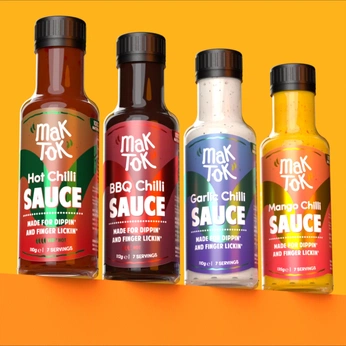 A cover of "PiriPiri Brand Moodboard" cluster. The owner is k.sande. The cluster consists of 52 elements.