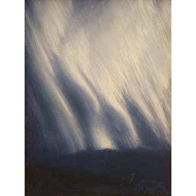An Instagram  post added by mitchdecastro on Dec 22, 2023. The author is @subterraneanthunder. May present: sky, rectangle, cloud, tints and shades, art.