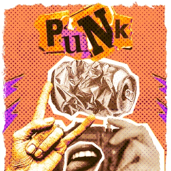 A cover of "PUNK pOSTER" cluster. The owner is sliker. The cluster consists of 1 element.