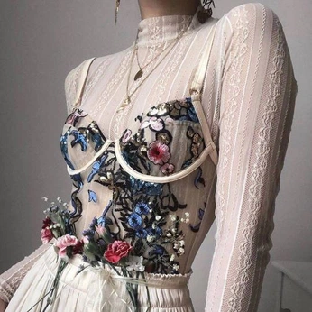 A cover of "O U T F I T S" cluster. The owner is darkolina. The cluster consists of 49 elements.