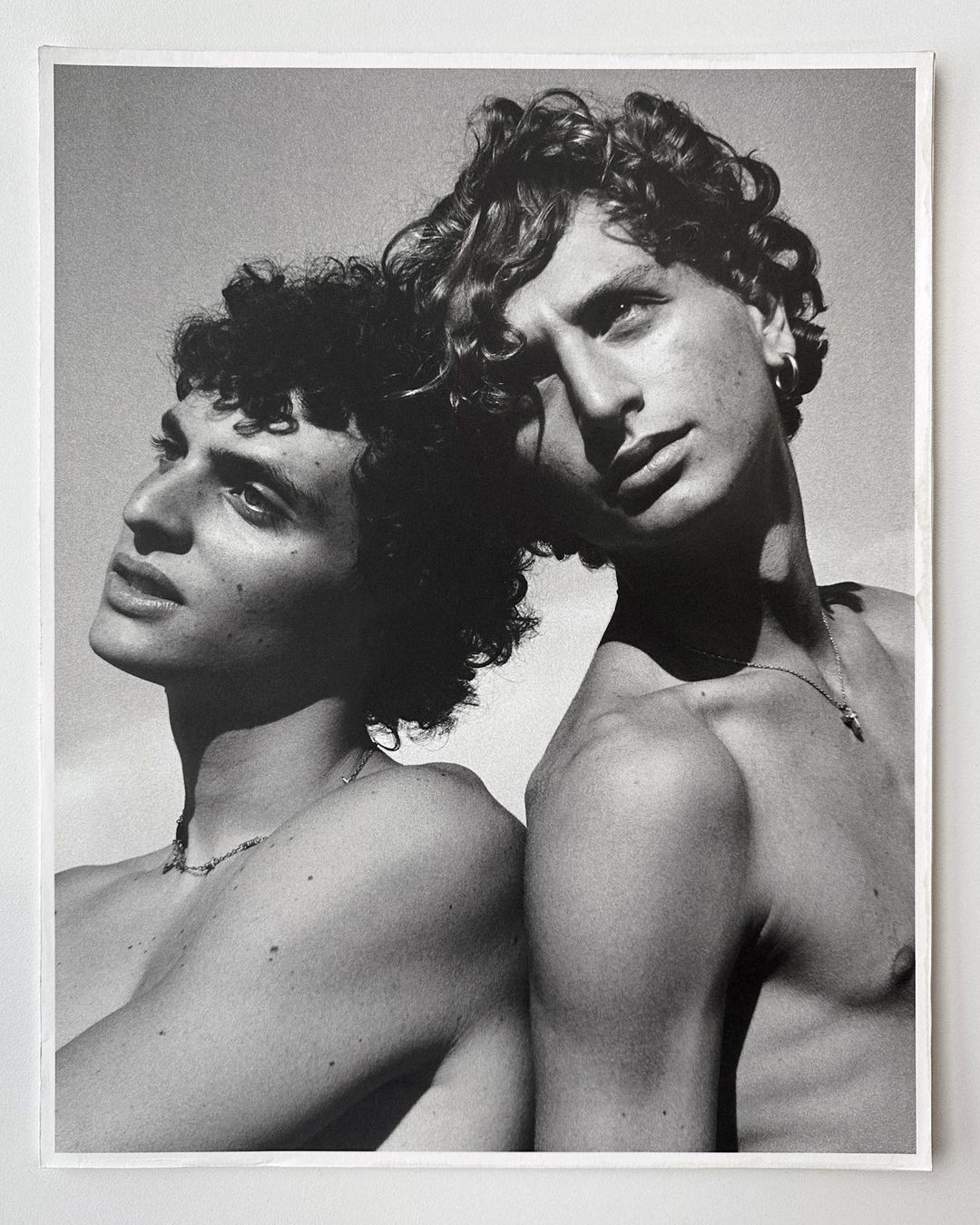A test print from the Napoli Book series by Synchrodogs for Vogue Ukraine's Futurespective contest.
