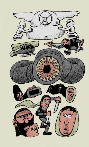 A cover of "Illistrations i like" cluster. The owner is cityofgrung. The cluster consists of 21 elements.