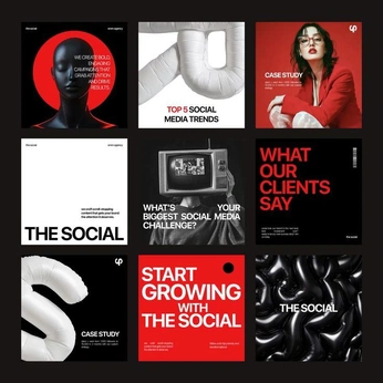 A cover of "Social Media - Minimalis" cluster. The owner is danielandry. The cluster consists of 5 elements.