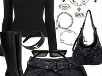 A cover of "Outfits" cluster. The owner is jerziee.44. The cluster consists of 1 element.