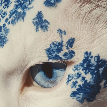 A cover of "An Angel’s Absence" cluster. The owner is hanael. The cluster description is "Where one would be, never.". The cluster consists of 10 elements.