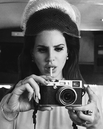 A cover of "Lana Del Rey" cluster. The owner is prettygirlwhy. The cluster consists of 18 elements.