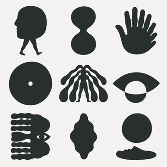 A cover of "그래픽디자인" cluster. The owner is mmmmmz. The cluster consists of 6 elements.