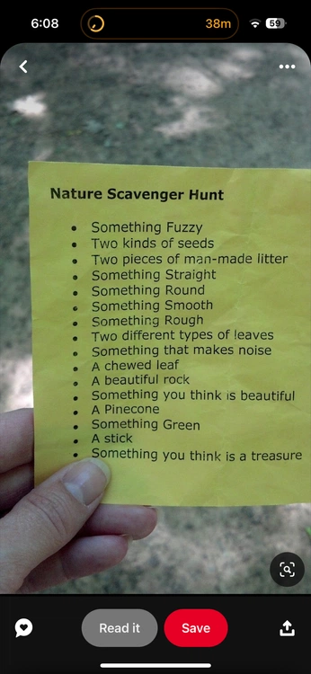 A cover of "Kids activities" cluster. The owner is lovegeum. The cluster consists of 1 element.