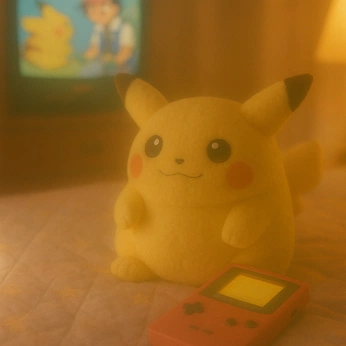 A cover of "n90stalgia" cluster. The owner is glitter.echo. The cluster consists of 9 elements.