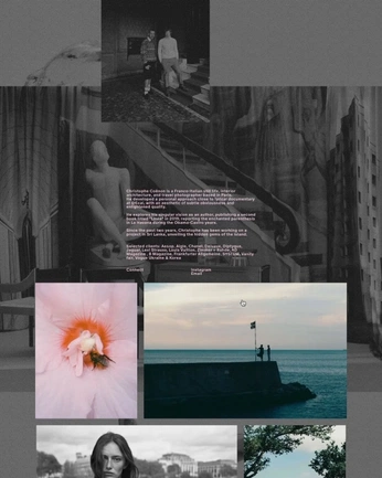 A cover of "inspo Web" cluster. The owner is candcegna. The cluster consists of 10 elements.