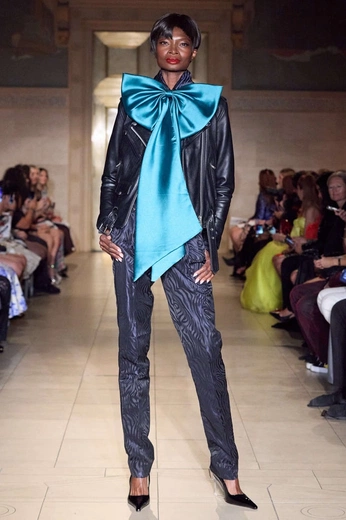 A cover of "Malan Breton SS26" cluster. The owner is echogrid. The cluster description is "Runway collection: New York Fashion Week Spring/Summer 2026". The cluster consists of 53 elements.