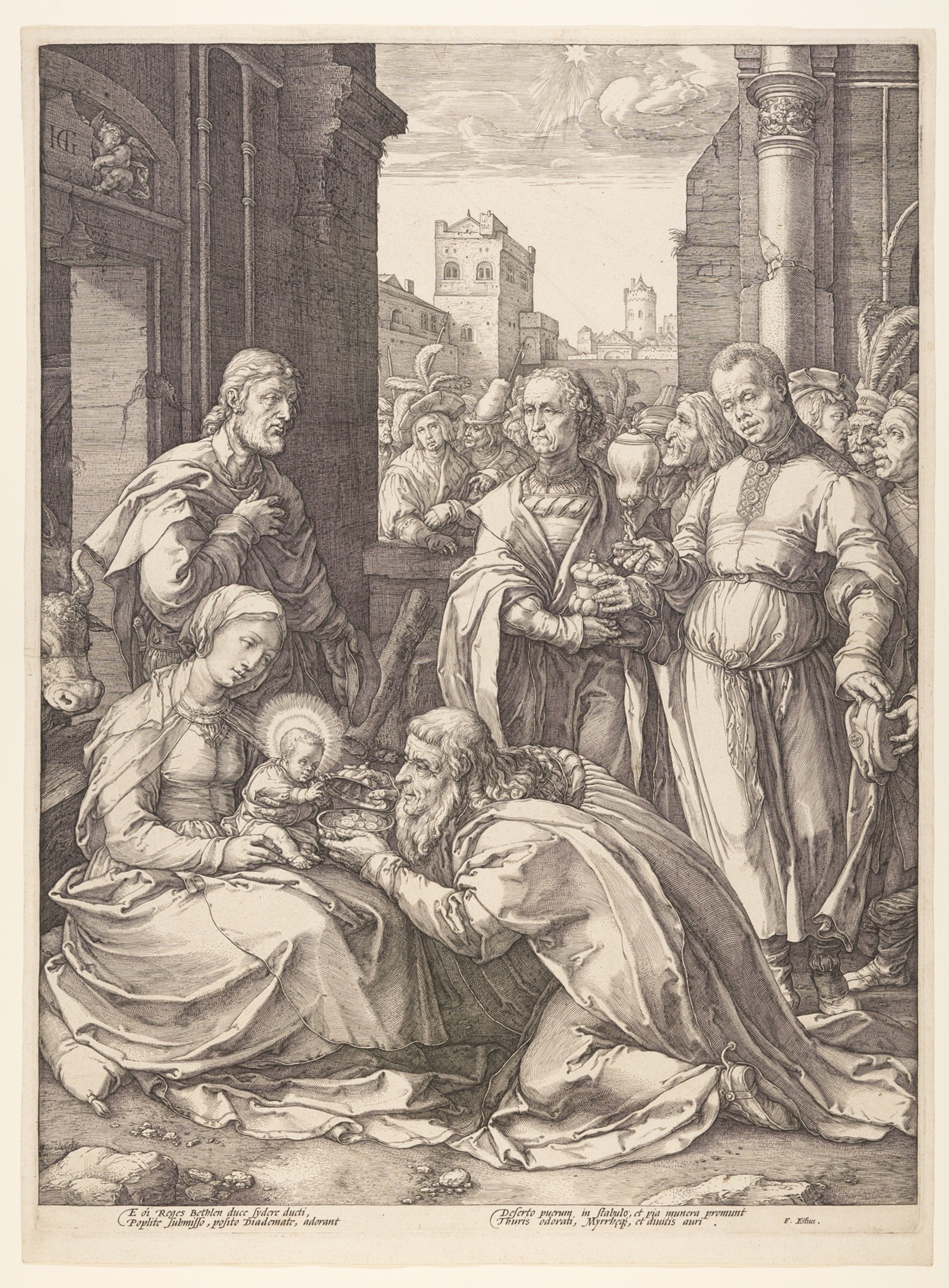 The Adoration of the Magi, from The Birth and Early Life of Christ