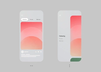 A cover of "ui/ux." cluster. The owner is l.shirley. The cluster consists of 2 elements.