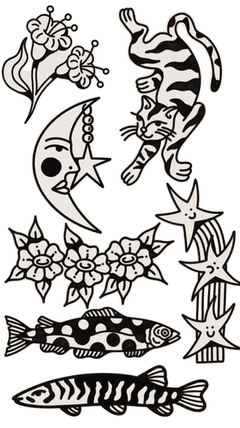 A cover of "tats" cluster. The owner is paulinemarcelin. The cluster consists of 7 elements.