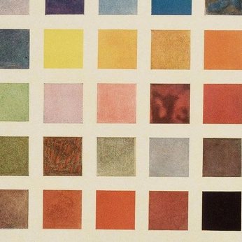 A cover of "Art Palettes" cluster. The owner is littlebeans. The cluster description is "Different palettes for inspiration". The cluster consists of 16 elements.
