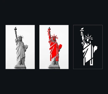 A cover of "Logo Design" cluster. The owner is jimbei. The cluster consists of 1 element.