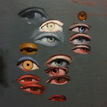 A cover of "Iris" cluster. The owner is rhapsodist. The cluster description is "My love affair with the windows of the soul". The cluster consists of 79 elements.