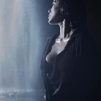 A cover of "Kehlani - Folded Era" cluster. The owner is michelle.url. The cluster description is "Kehlani - "Folded" & "Out The Window" Music Video Visuals". The cluster consists of 41 elements.