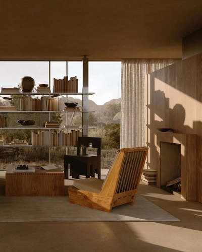 An Instagram  post added on Jan 23, 2024. The author is @klaudiadamiak. May present: architecture, interior design, building, wood, shade.