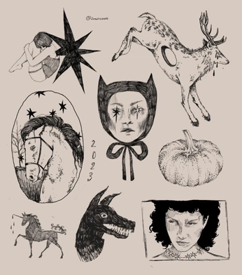 A cover of "Tattoo" cluster. The owner is gavint.le. The cluster consists of 5 elements.